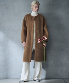 自由区 【カトリエムブーケ】Bonne texture ベーシックウールニット