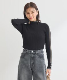 Green Parks ・ｓｗｉｎｇ　ｂｙ　シフォンフリルリブハイネック