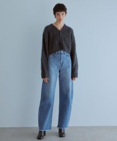 NAVE 【×NAVE】SERGE de bleu × NAVE カーブワイドデニム