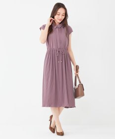 ANY SIS 【UVケア】エアリープリーツ ワンピース