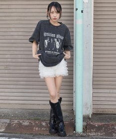 WEGO ヴィンテージウォッシュグラフィックBIGT