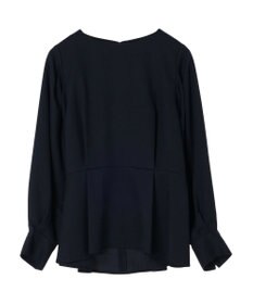 Green Parks ｅｆ－ｄｅ　ペプラムブラウス