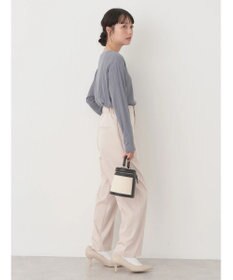 earth music&ecology コットンシアークルーネックプルオーバー