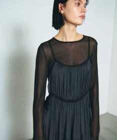 GRACE CONTINENTAL ギャザーキャミソールワンピース