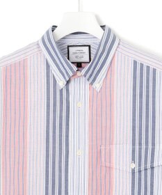 J.PRESS YORK STREET 【UNISEX】ランダムストライプ シャツ