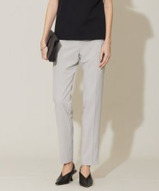 ICB 【接触冷感・速乾・防シワ・洗える】 レーヨンライクトロ スティックパンツ ライトグレー系