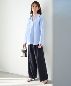 UNFILO スキッパーロングシャツ