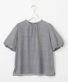 ANY SIS 【洗える】シアーストライプ ブラウス