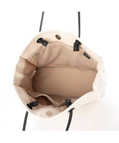 Y'SACCS ヒートエンボス ポルカドットキャンバストートSサイズ