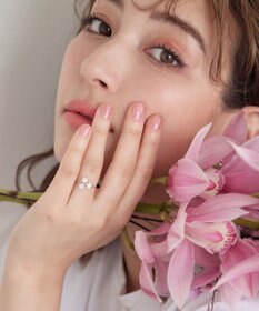 Tiaclasse ボタニカルモチーフストーンリング