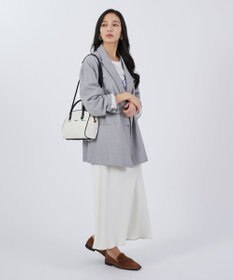 LeSportsac SQUARE TH CROSSBODY/アップタウンサンドバー/ブラック