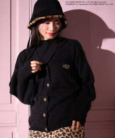 Green Parks ■ＬＯＶＥ　ＢＯＡＴ　ロゴ刺繍ニットカーディガン