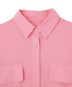 earth music&ecology Ｗポケットシャツ