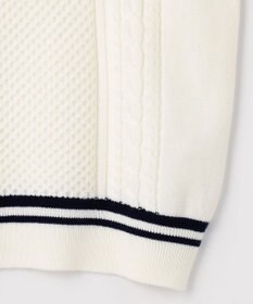 23区GOLF 【WOMEN】【洗える】ニットベスト