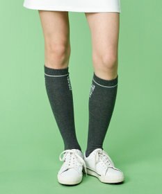 23区GOLF 【WOMEN】ロゴ ハイソックス