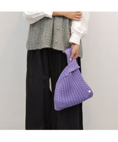 UNBILLION cachecache ケーブル編みショッパーバッグ