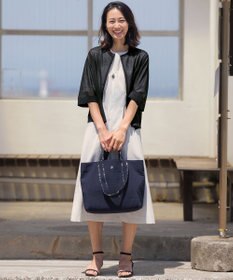 J.PRESS LADIES SHEER LIGHT KNIT ブルゾン