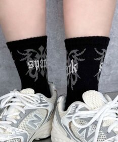 WEGO sparkロゴソックス