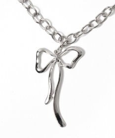 WEGO Lメニーリボンメタルネックレス