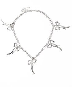 WEGO Lメニーリボンメタルネックレス