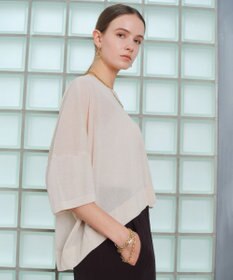 BEIGE， YOOPER / ドライタッチ シアーニット