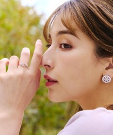 Tiaclasse ボタニカルモチーフストーンリング