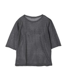 Green Parks シアーボーダーロゴプルオーバー