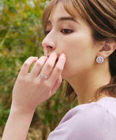 Tiaclasse ボタニカルモチーフストーンリング