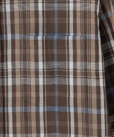 J.PRESS LADIES S コットンリネン Light マドラスチェック シャツ