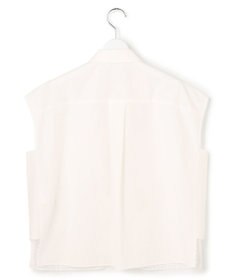 ICB L 【WEB＆一部店舗限定】 SustainableSquareLace フレンチスリーブシャツ