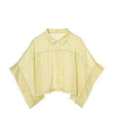 Green Parks ・ＥＬＥＮＣＡＲＥ　ＤＵＥ　ラメシフォンショートシャツ