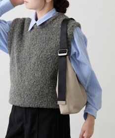 russet レザーホーボーバッグ M(CE-1658)