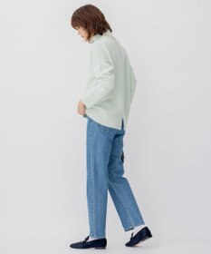 23区 【好評につき新色追加/CLASSY.1月号掲載】ウールカシミヤブレンド スタンドネック ニット