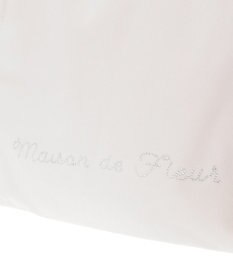 Maison de FLEUR チュールハンドルスクエアトートバッグ