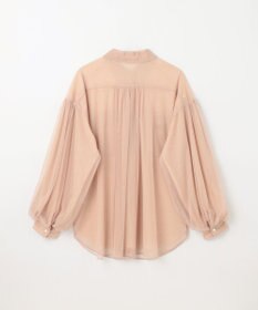 GRACE CONTINENTAL チュールレイヤードシャツ