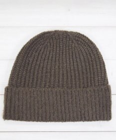 石田製帽 モヘア ホールガーメントシャロット ニット帽