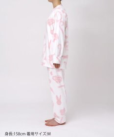 tsumori chisato SLEEP ツモリチサト パジャマ マイクロフリース素材(本体) あったか 長袖 長ズボン レディース UDW403 /ワコール