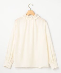 組曲 S 【加藤ローサさん着用】アンティークオーガンフリル ブラウス