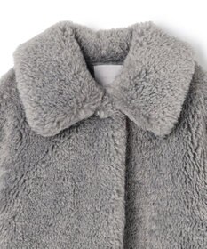 UNFILO エコファー ステンカラーコート