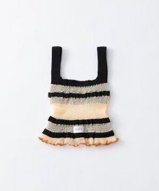 TRICOTE シアーリブニットバッグ