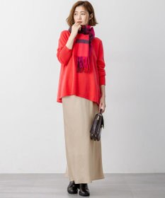 23区 カシミヤ チェック マフラー