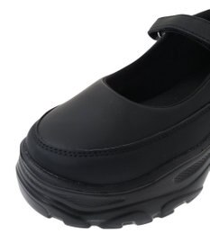 Green Parks ・ｒｉｃｈ　ｂｌｕｅ　厚底ストラップスニーカー