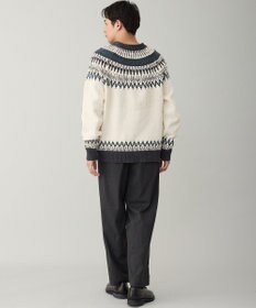 UNFILO MENS ライトモール ノルディックニット