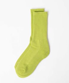 WEGO 底パイルカラーリブソックス