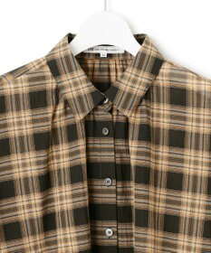 23区 S 【WEB&一部店舗限定】シアーコットン チェック シャツ