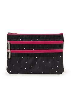 LeSportsac 3ZIP COSMETIC/ブリスドッツACC PK