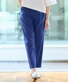 ANY 【ウエストゴム】イージーケアライトストレッチテーパードパンツ