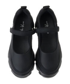 Green Parks ・ｒｉｃｈ　ｂｌｕｅ　厚底ストラップスニーカー