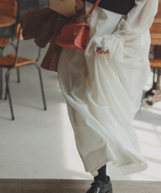 #Newans 【高山都さんコラボ】ダブルギャザーロングスカート