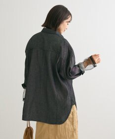 Green Parks デニムＢＩＧシャツ